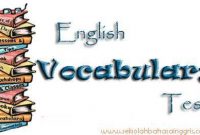 Learning Vocabulary Test Part 1
