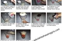 Contoh Procedure Text How To Make Ice Cappucino Cincau yang Enak dan Segar