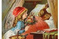 Dongeng Little Red Riding Hood (Gadis Berkerudung Merah) Dalam Bahasa Inggris
