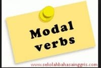 Penjelasan Modal Auxiliary Verb (Kata Kerja Bantu) Bahasa Inggris Beserta Contoh Penggunaanya