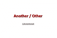 Kumpulan Soal ‘The other & Another’ Dalam Bahasa Inggris Lengkap